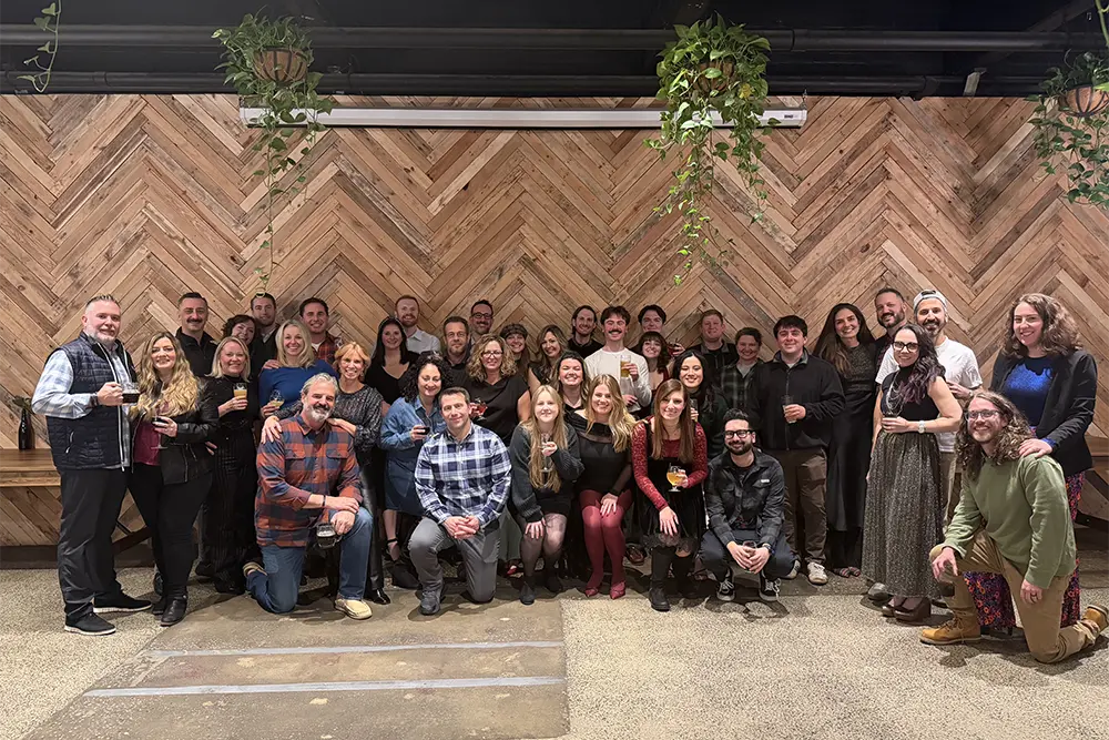 You work at a creative agency in December - GO