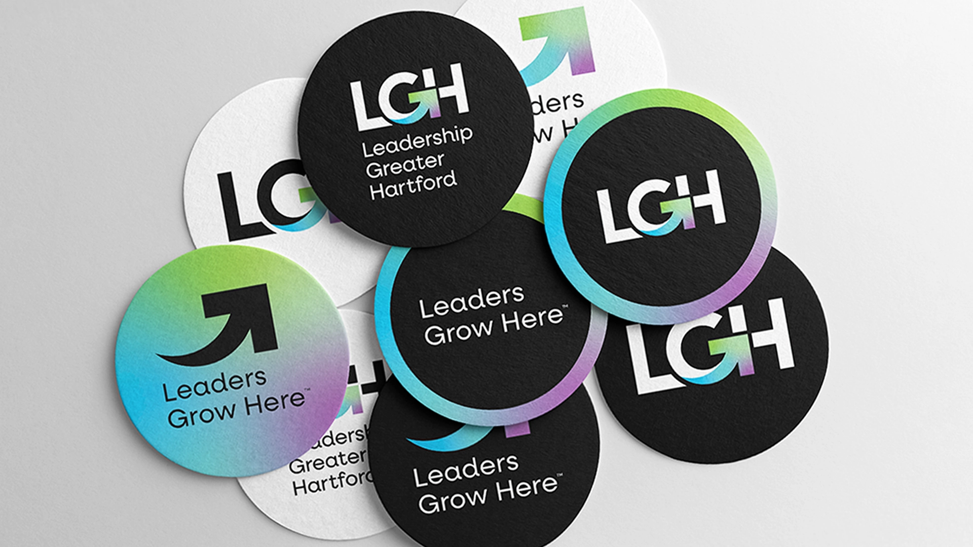 LGH Logos on Coasters