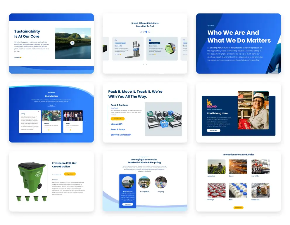 Rehrig website modules