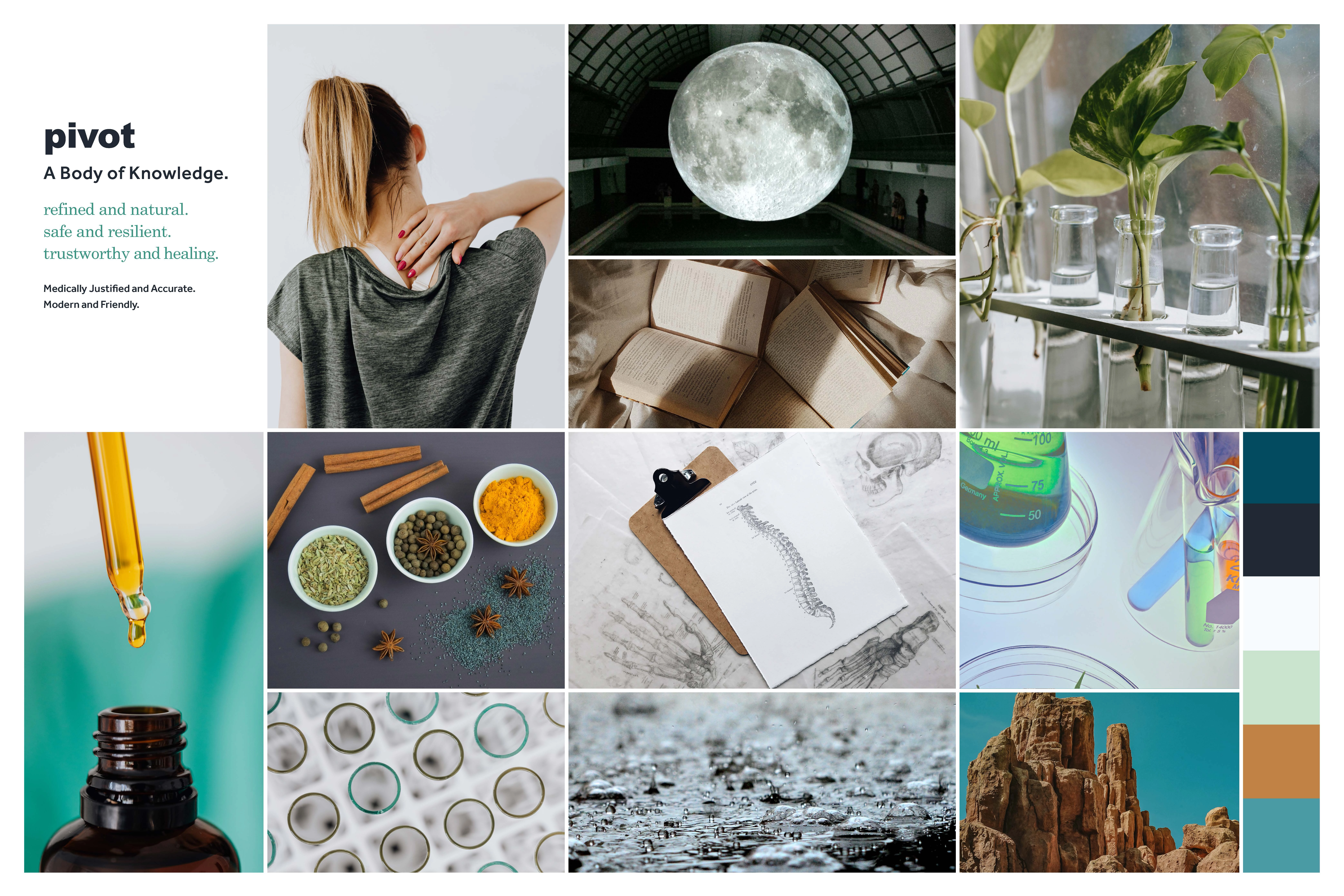 Pivot Topicals Moodboard